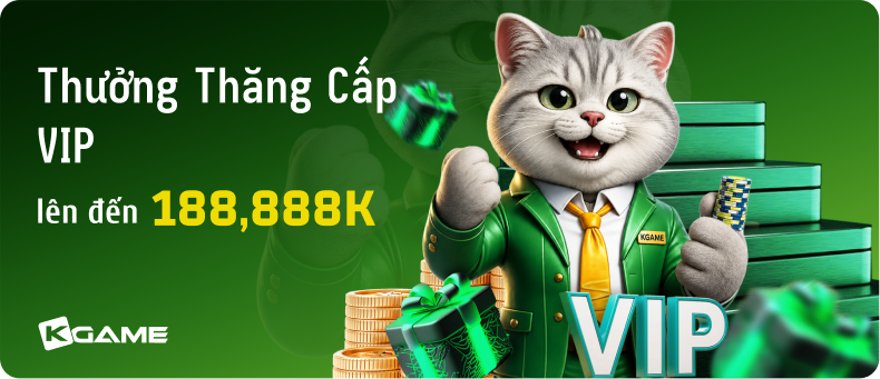 Thưởng thăng cấp VIP KGAME